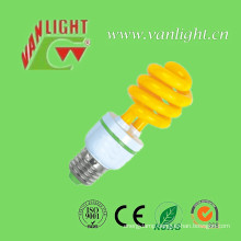 T3 Color Lamp Series Yellow Energy Saving Lamps (VLC-CLR-15W-Series-Y)